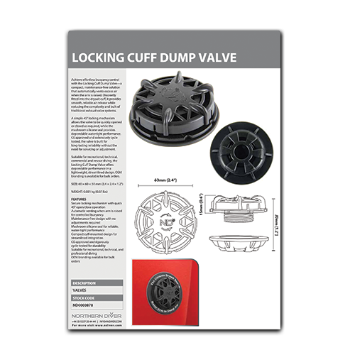 Locking Cuff Dump Datasheet